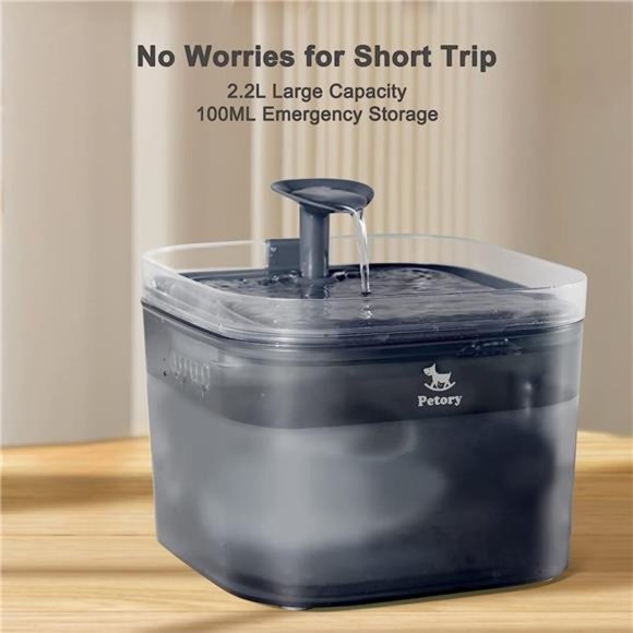 Cat Water Fountain-Automatic Pet Water Fountain Cat Water Dispenser with Filters - Picture 6 of 6